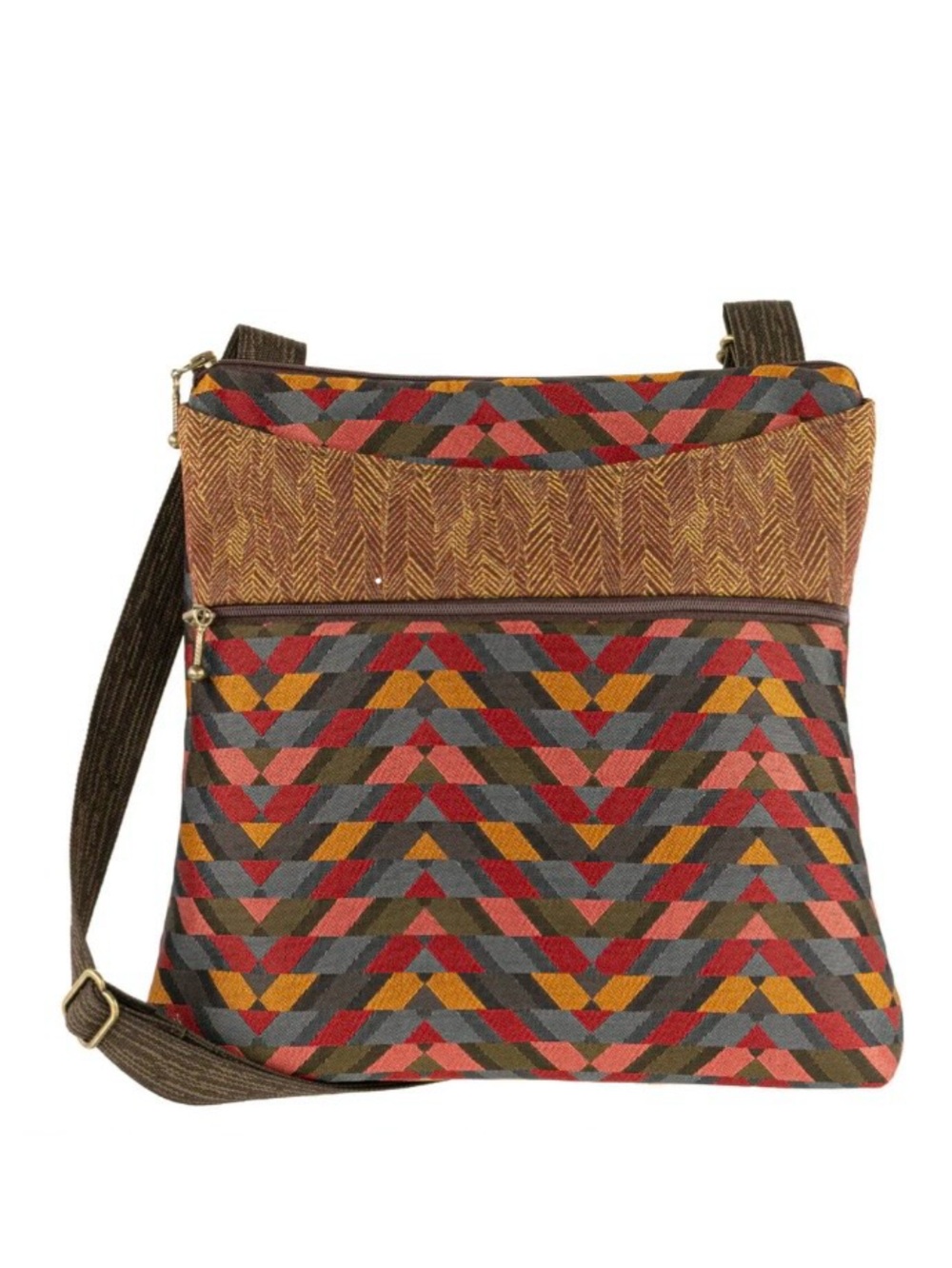 NWT Maruca Hand Made Multicolor Geometric Crossbody Bag - Women's Shoulder Bag